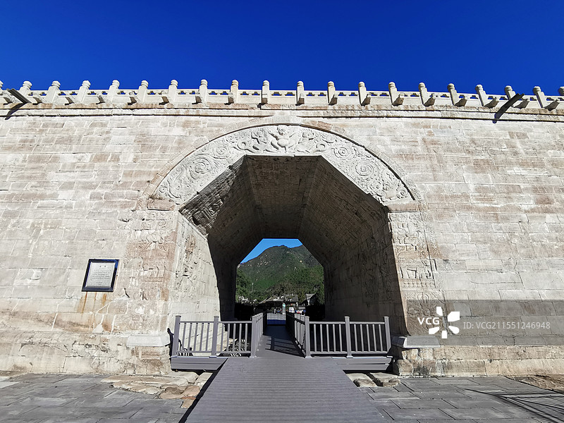 居庸关云台图片素材