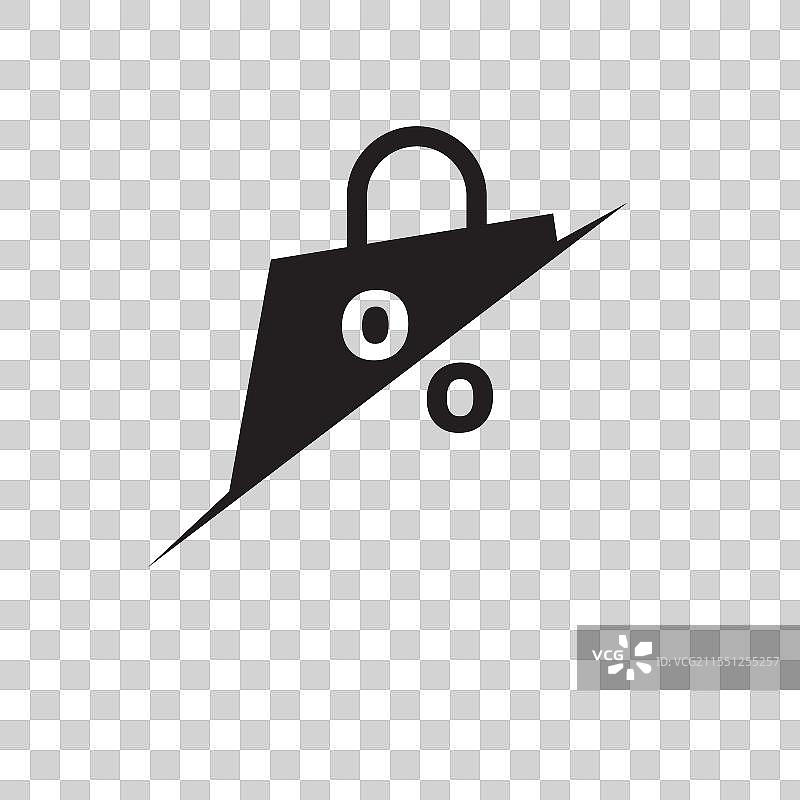 折扣商店图标元素设计模板图片素材