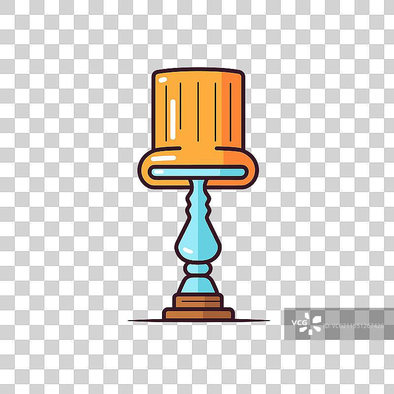 色彩斑斓的装饰灯设计展示图片素材