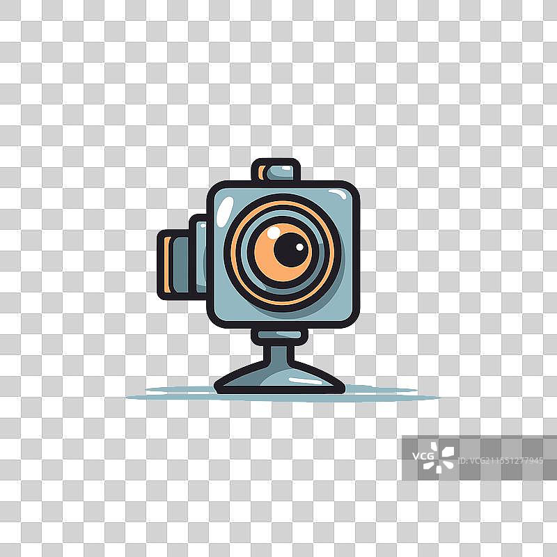 复古相机以艺术的方式捕捉瞬间图片素材