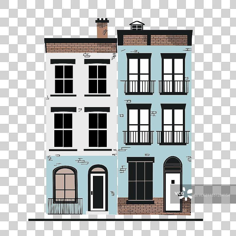 迷人的城市建筑，独具特色图片素材