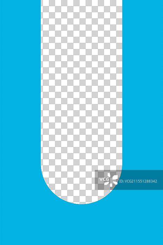 倒弧方形图形图片素材