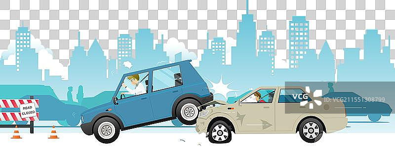 道路事故图片素材