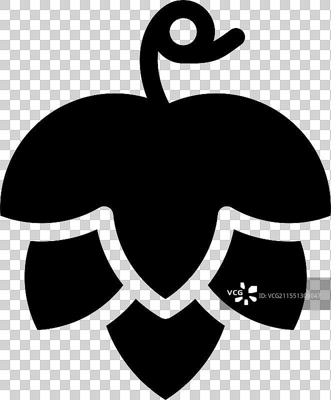 啤酒花锥 - 图标图片素材