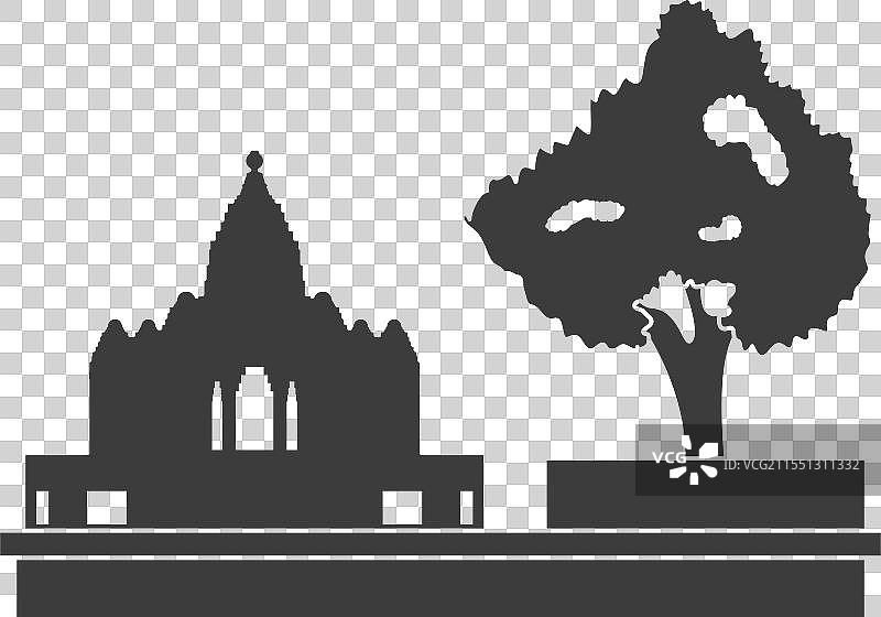 阿克沙德汉姆寺外景图片素材