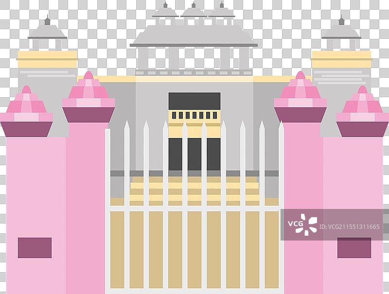 图尔西·马纳斯寺入口图片素材