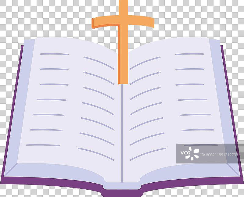 圣经和十字架图片素材