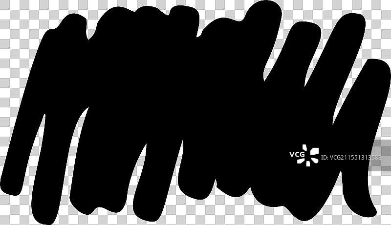 涂鸦艺术的潦草笔迹图片素材