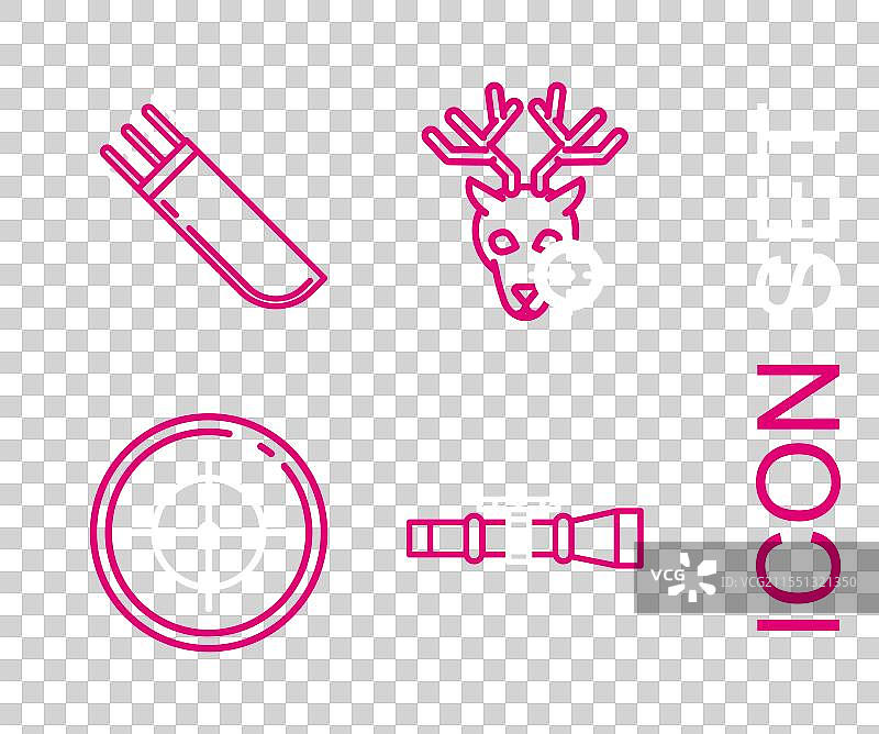 瞄准运动用的线性狙击光学瞄准器图片素材