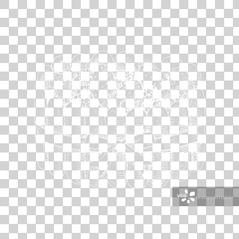 夏洛特蛋糕配新鲜浆果图片素材