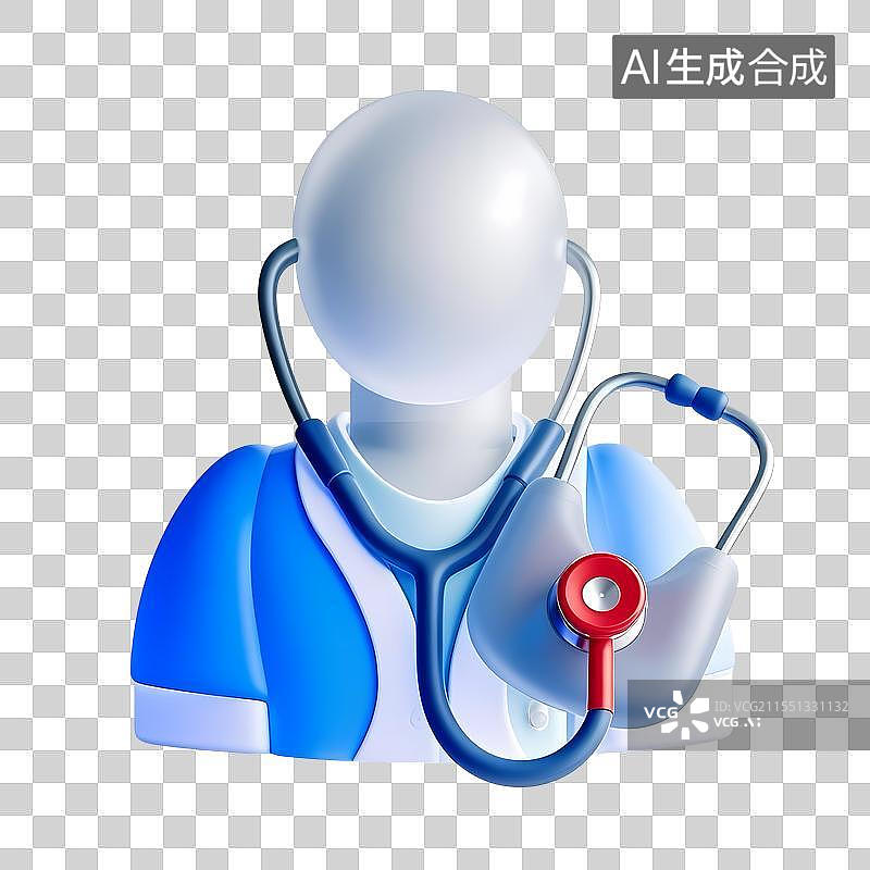 【AI数字艺术】医疗题材元素图片素材