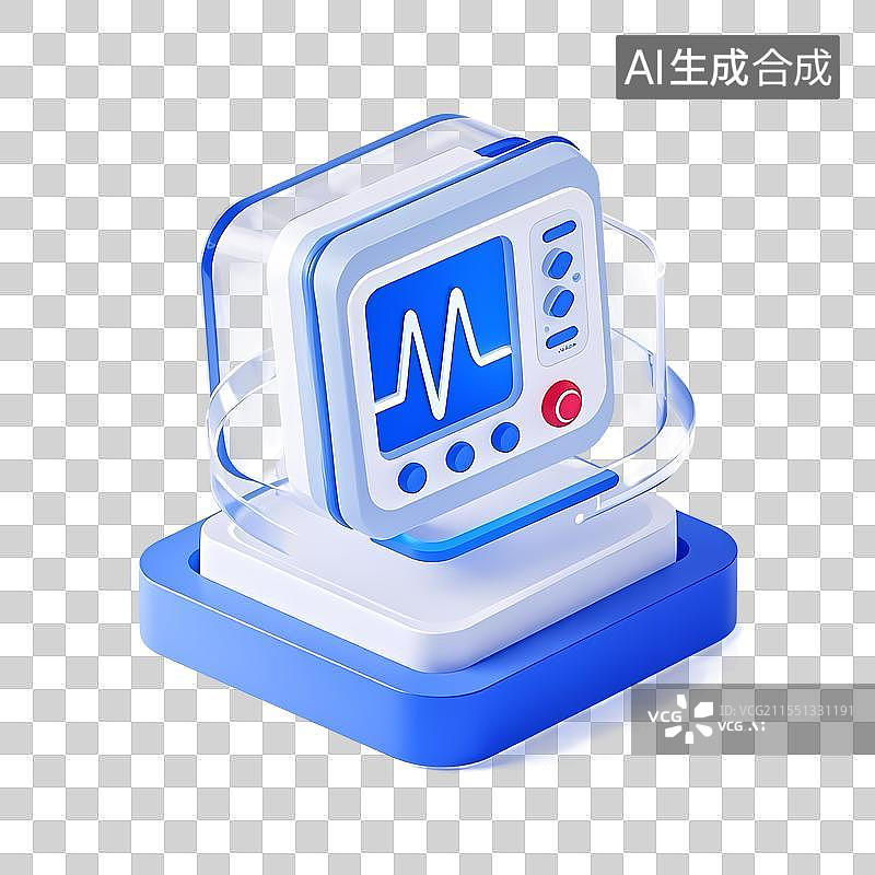 【AI数字艺术】医疗题材元素图片素材