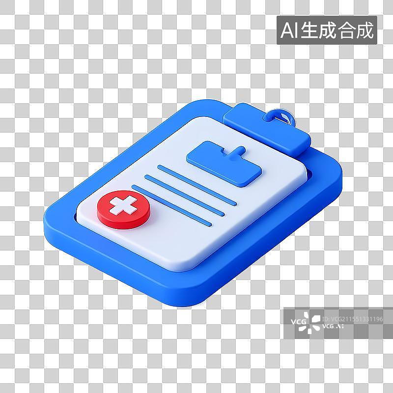 【AI数字艺术】医疗题材元素图片素材