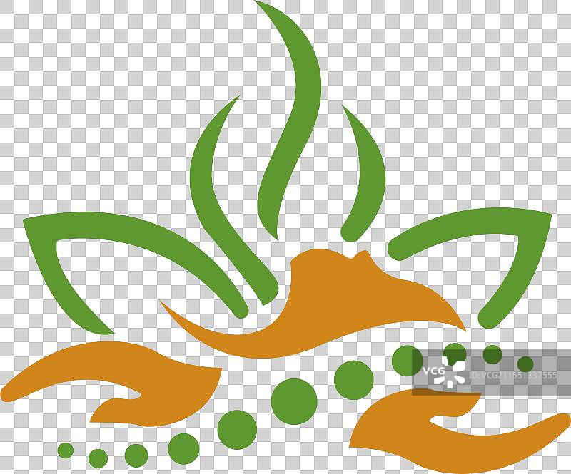 美丽的莲花图标，自然生态免费图片素材