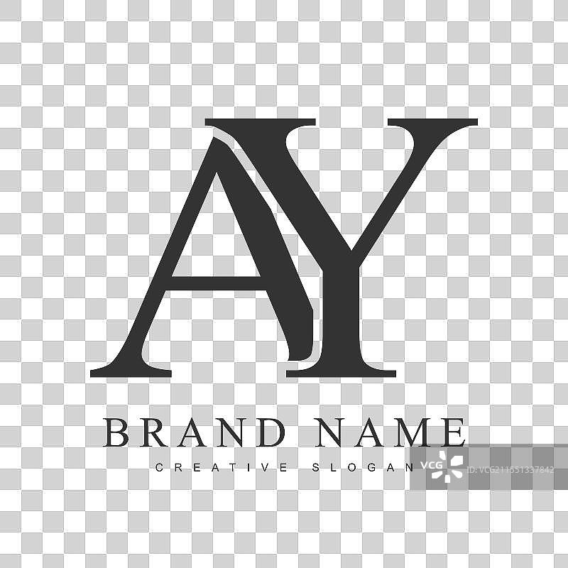 时尚的字母A标志模板图片素材