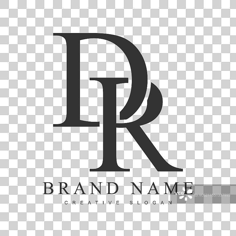 时尚医生标志模板，首字母D和图片素材