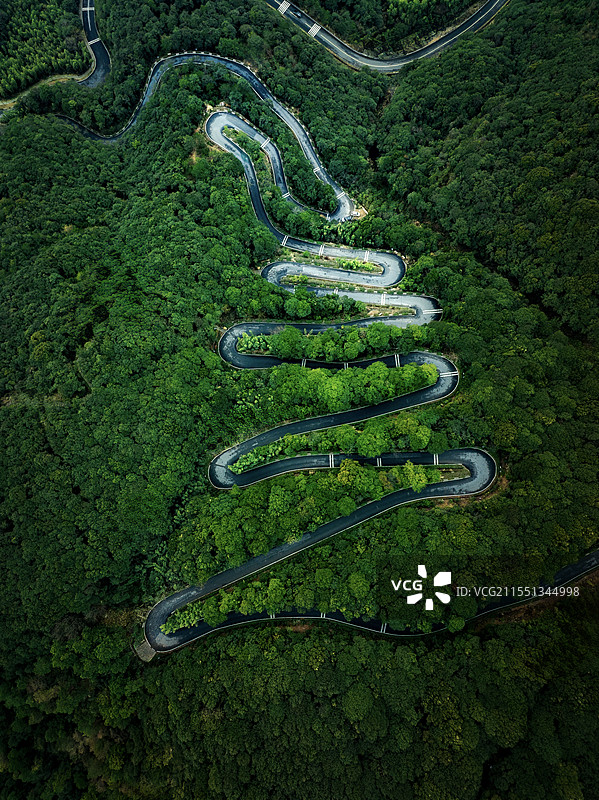 盘山公路图片素材
