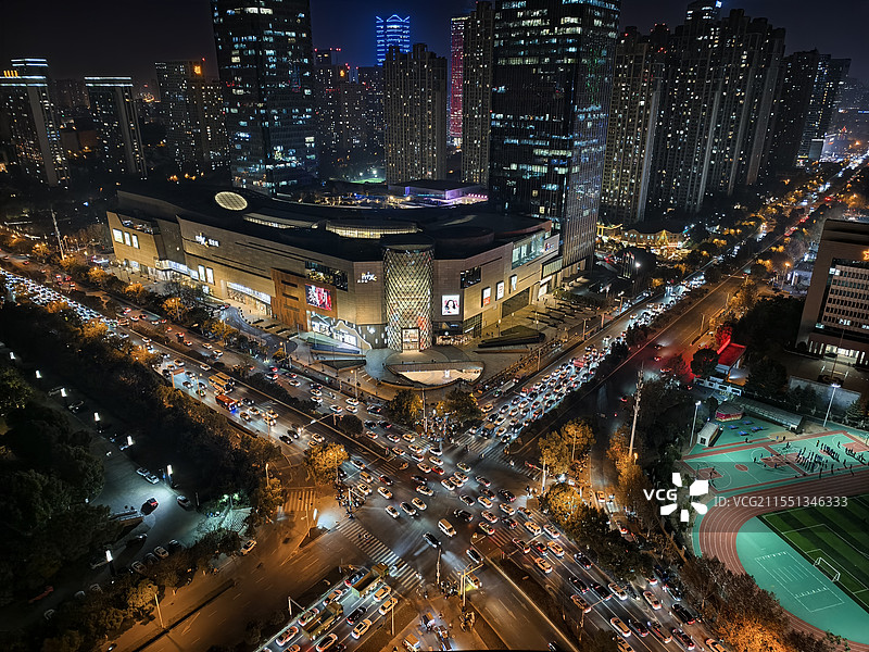 城市夜晚图片素材