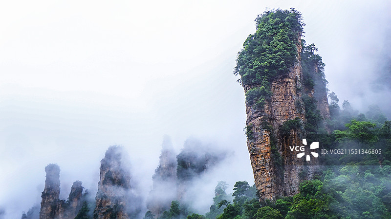 湖南张家界风光图片素材