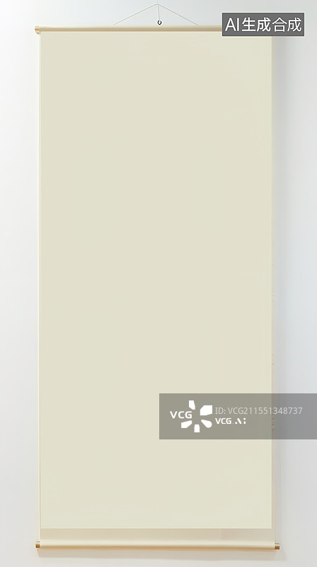 【AI数字艺术】正上方白色背景下的空白复古装饰画框纸背景墙壁纸图片素材