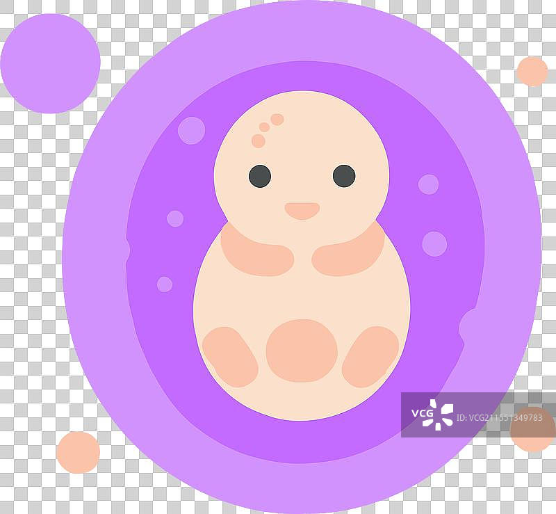 人类发展中的胚胎婴儿生命图片素材