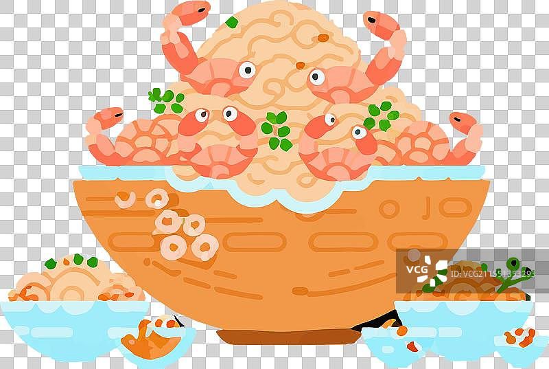 香料腌制的肉类米饭菜肴图片素材