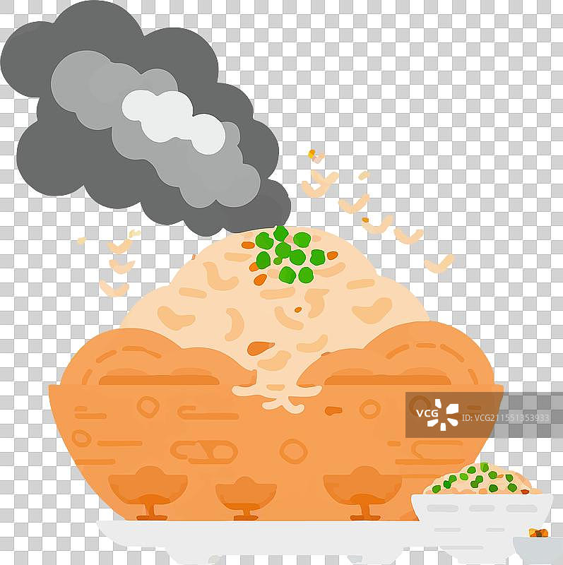 藏红花香米经典美食图片素材