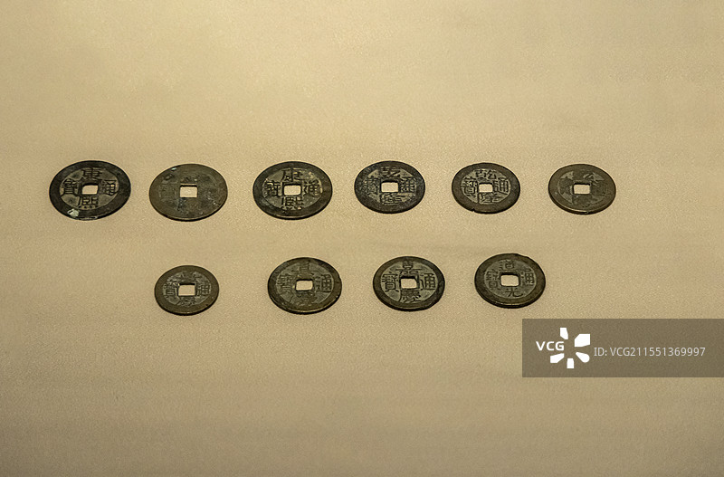 江西省博物馆“古代历史文化展”：明清货币（明—清）图片素材