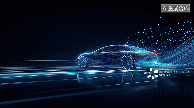 【AI数字艺术】未来汽车数字概念图图片素材