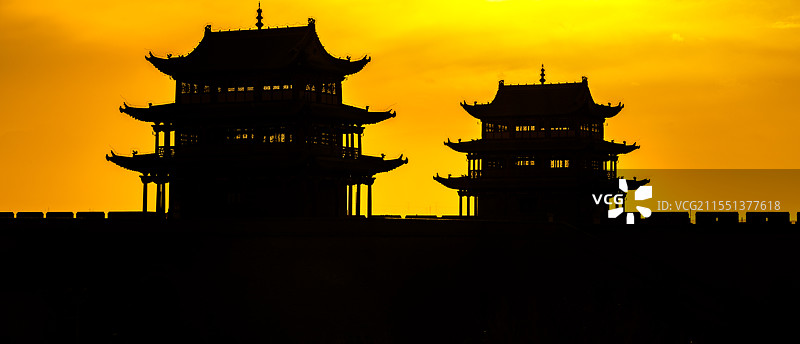 天下第一雄关---嘉峪关关城景区图片素材