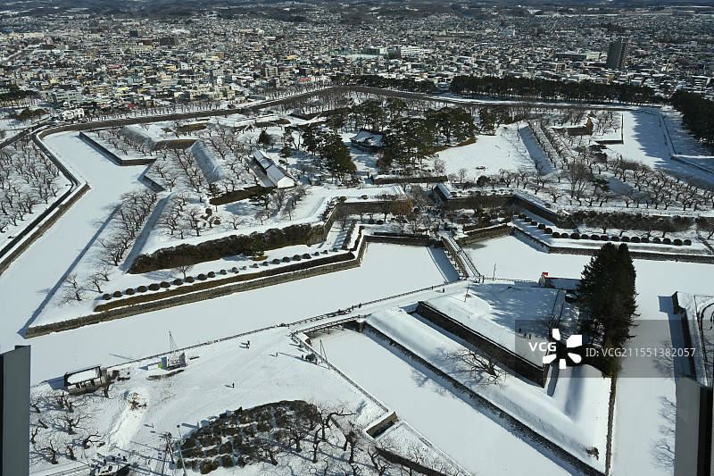 五棱郭公园图片素材