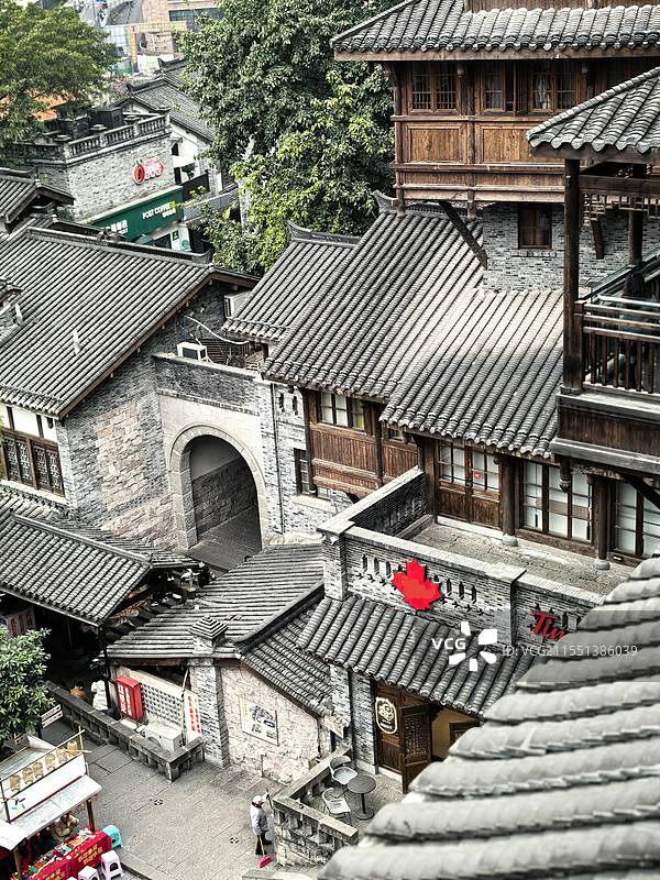 重庆十八梯传统风貌区图片素材