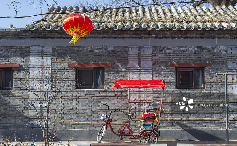 北京胡同南锣鼓巷传统建筑高清摄影图图片素材