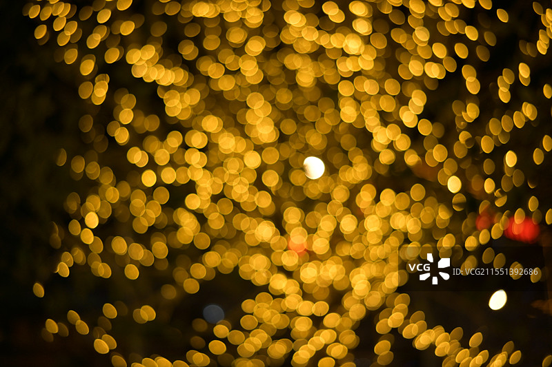 夜晚星星点点的光斑图片素材