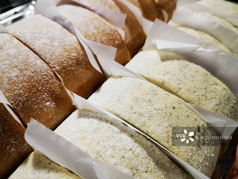 山姆超市瑞士卷特写图片素材