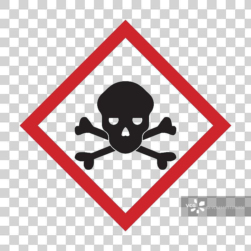 有毒物质符号图标图片素材