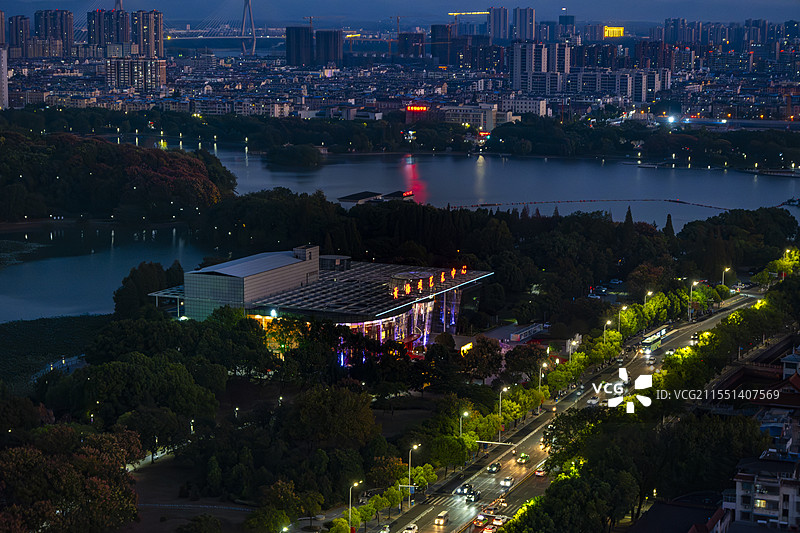 安庆夜景图片素材