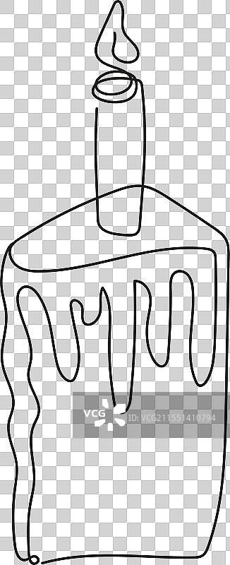 复合线条连续绘制的复活节库里奇蛋糕图片素材