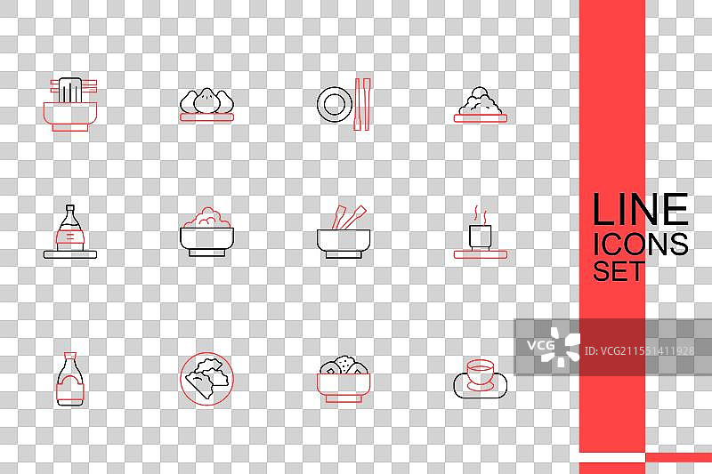 碗里放有酱油的炒面图片素材