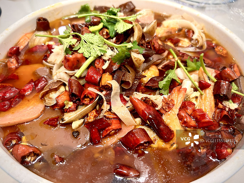 麻辣毛血旺，美食毛血旺图片素材