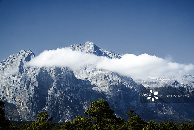 云南丽江玉龙雪山图片素材