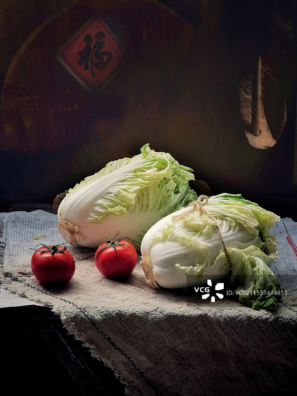 冬天大白菜图片素材
