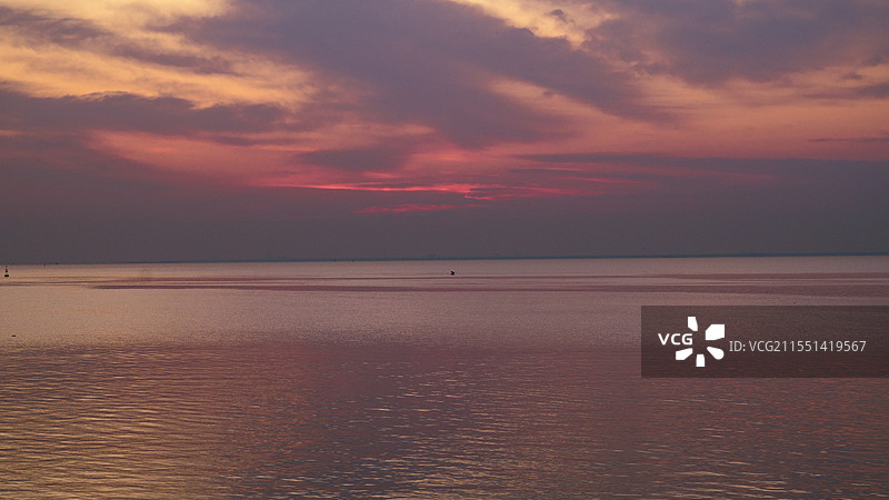 高公岛日出图片素材