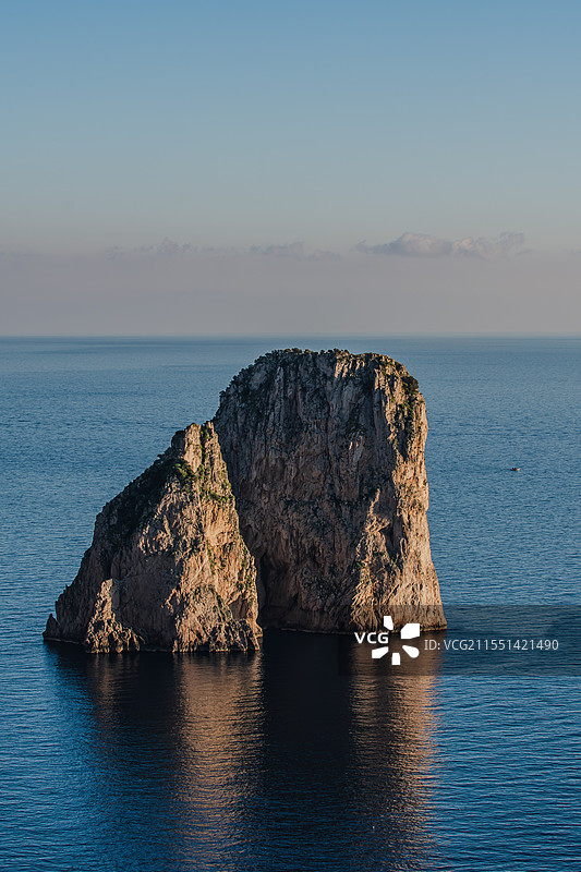 意大利纳布勒斯卡布里岛景观图片素材