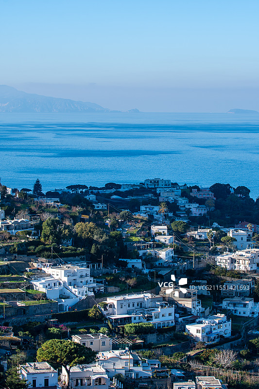 意大利纳布勒斯卡布里岛景观图片素材