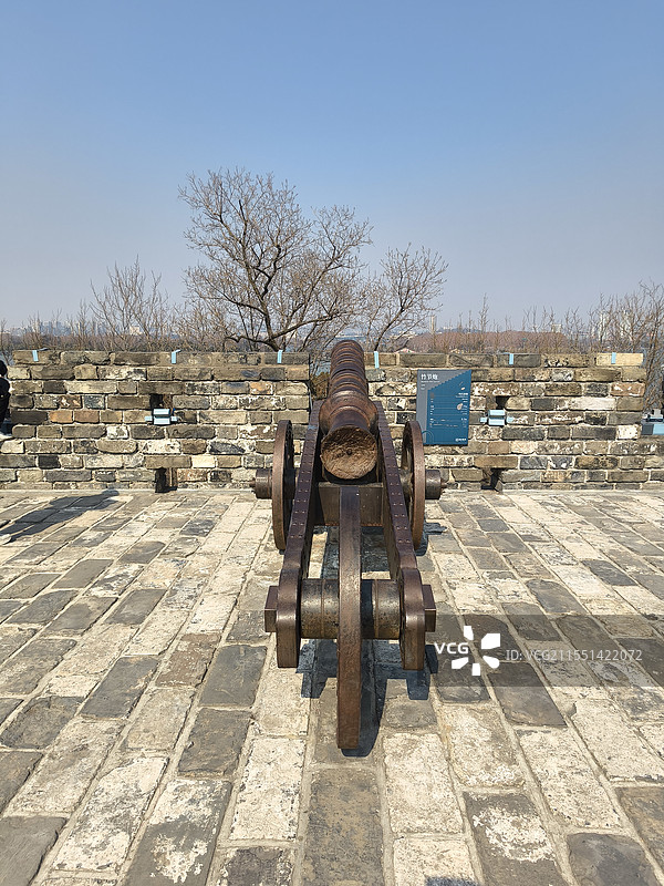 南京 城墙 大炮图片素材
