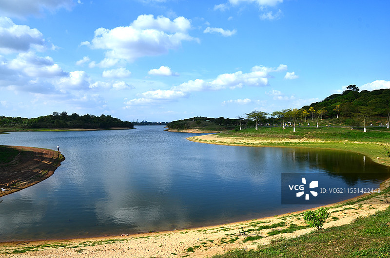 松山湖图片素材