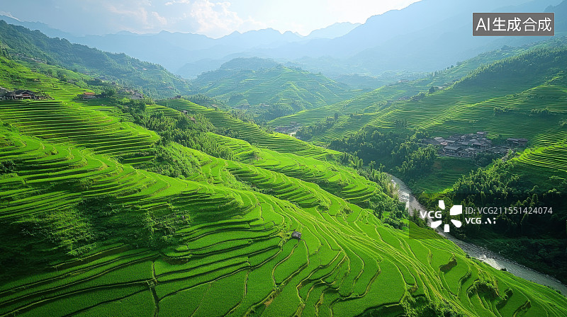 【AI数字艺术】农业农村科技耕地现代农业机械乡村振兴图片素材