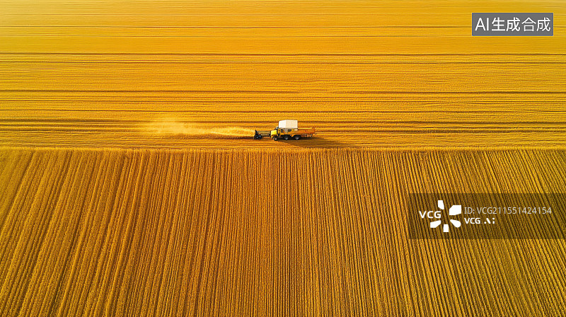 【AI数字艺术】农业农村科技耕地现代农业机械乡村振兴图片素材