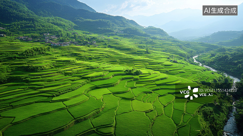 【AI数字艺术】农业农村科技耕地现代农业机械乡村振兴图片素材